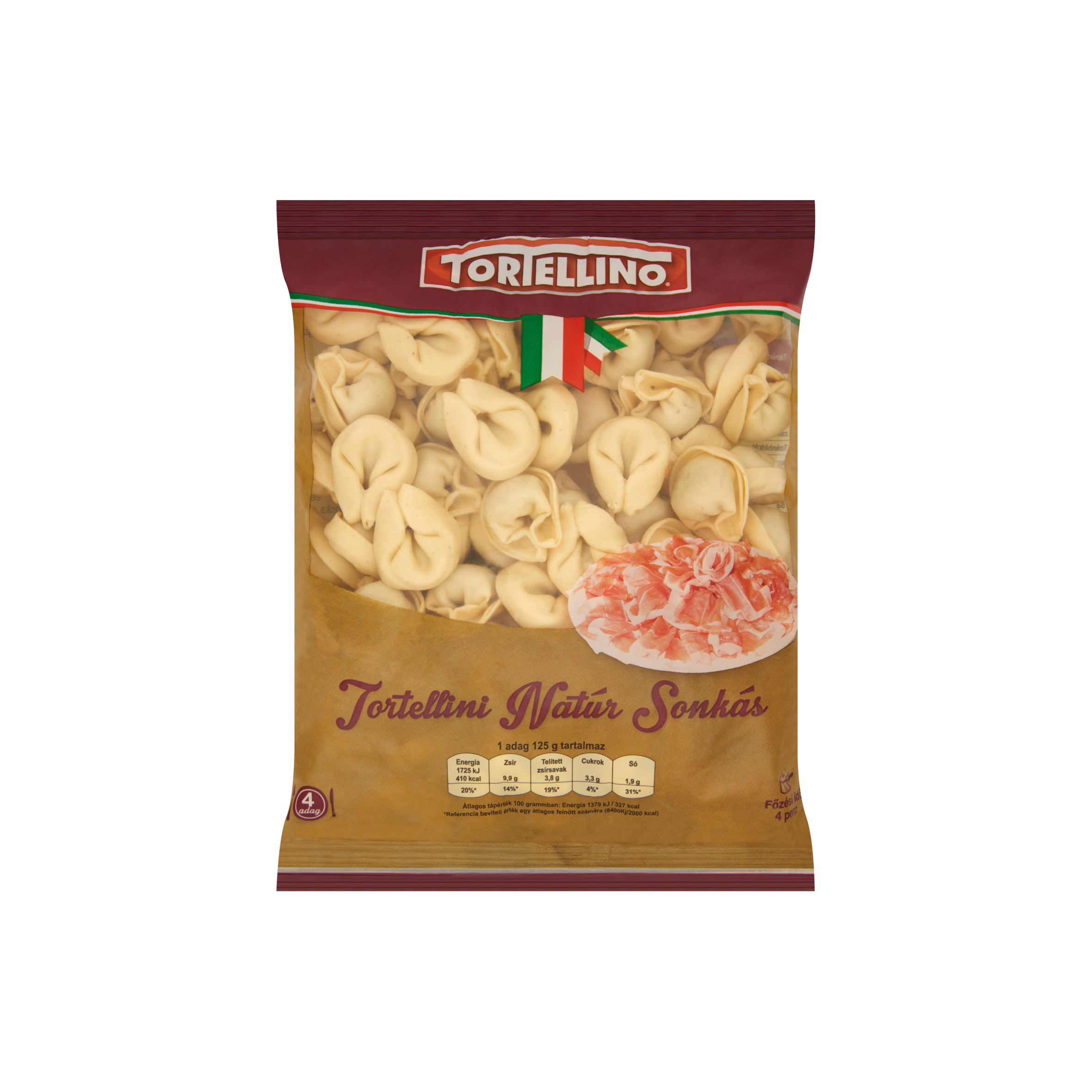 TORTELLINO TORTELLINI TRICOLOR SONKÁS FRISS TÉSZTA 500 G Auchan Online