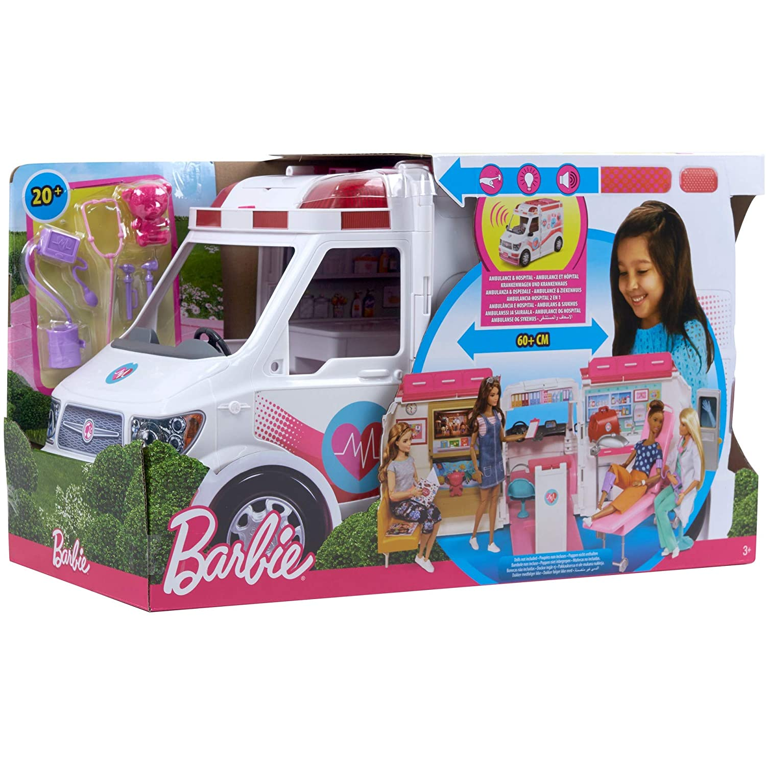 barbie mentőautó ar mor