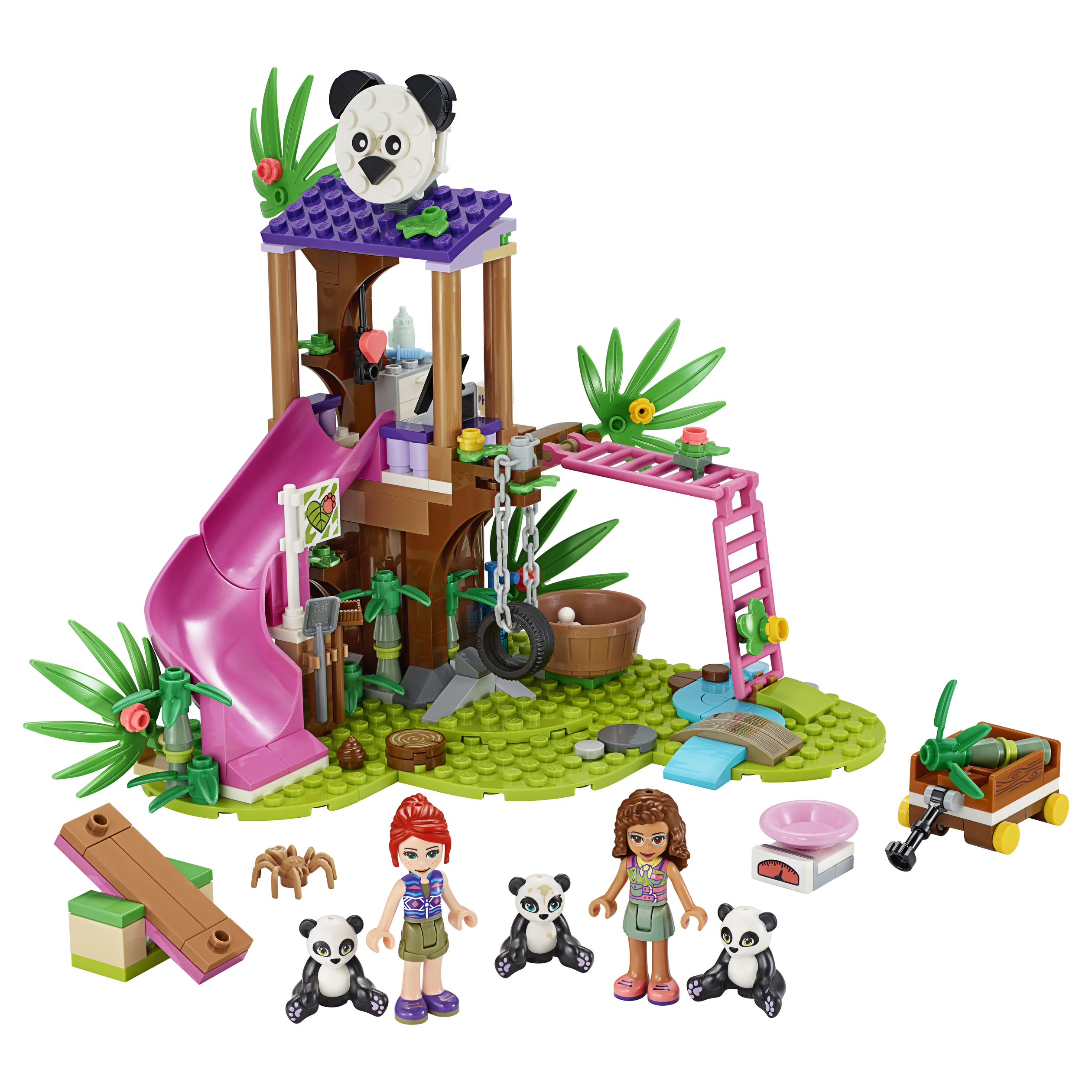 lego friends panda rescue