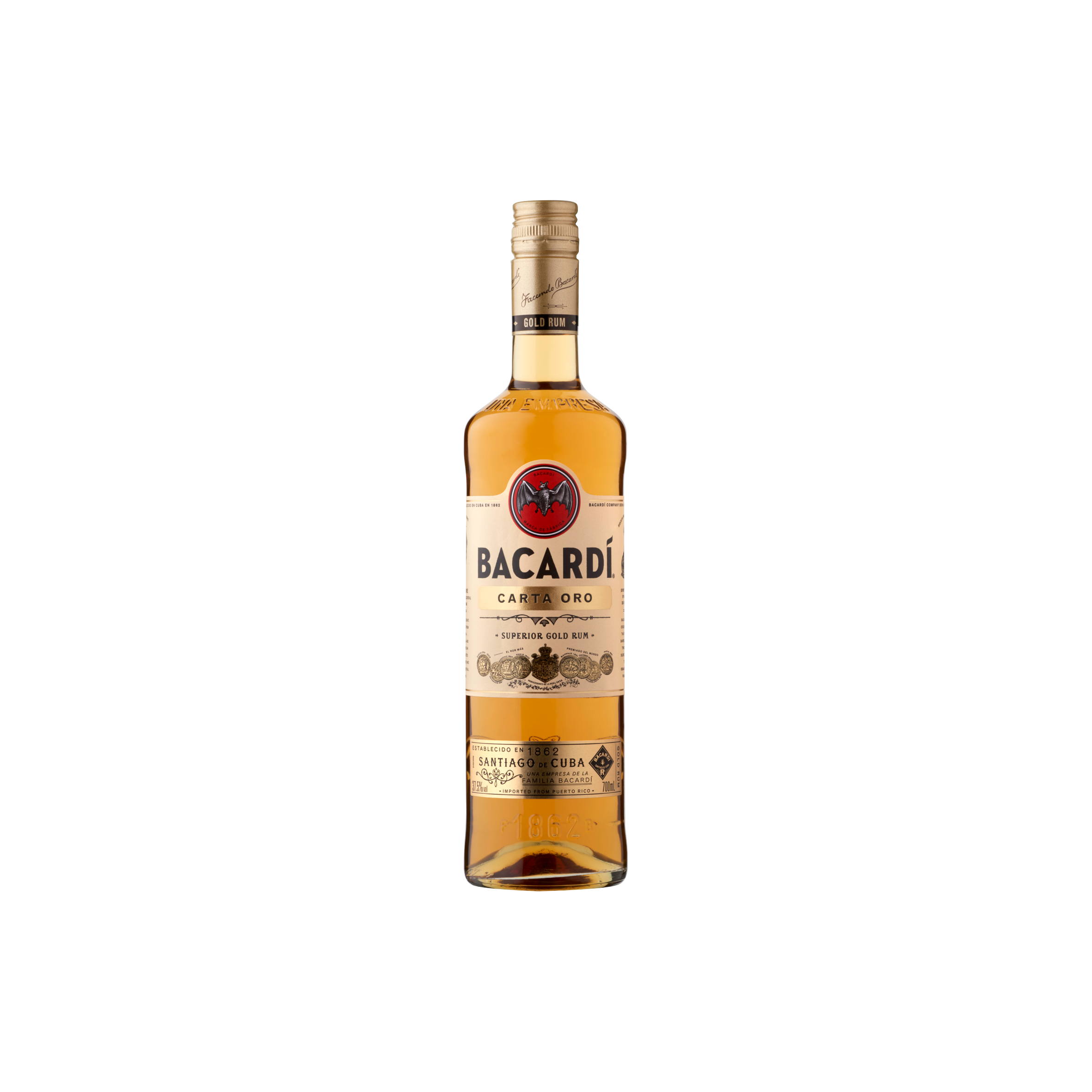 Бакарди Голд Оро. Bacardi carta Oro. Bacardi Ром Oro. Ром Bacardi carta Oro, 0.7 л.